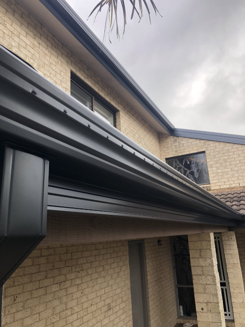 New downpipe installation